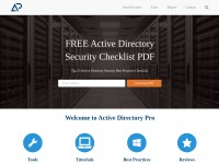 Desktop screenshot for activedirectorypro.com