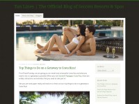 Desktop screenshot for secretsresortsblog.com
