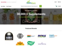 Desktop screenshot for healthyplanetshopping.com