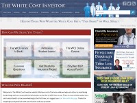 Desktop screenshot for whitecoatinvestor.com
