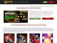 Desktop screenshot for wjcasinobr.com