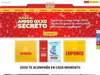 Desktop screenshot for oxxo.com