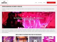 Desktop screenshot for audiovisualcancun.com