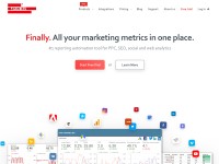 Desktop screenshot for supermetrics.com