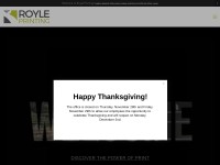 Desktop screenshot for royle.com
