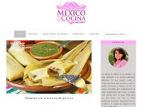 Desktop screenshot for mexicoenmicocina.com