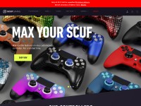 Desktop screenshot for scufgaming.com