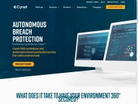 Desktop screenshot for cynet.com