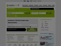 Desktop screenshot for emploi-pro.fr