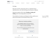 Desktop screenshot for danielmiessler.com