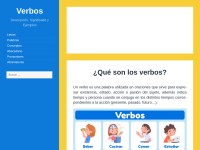 Desktop screenshot for verbos.info