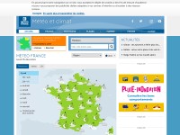 Desktop screenshot for meteo.fr