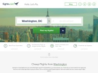 Desktop screenshot for flights.com