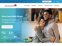 Desktop screenshot for primelending.com