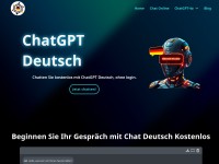 Desktop screenshot for chatdeutsch.org