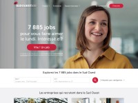 Desktop screenshot for sudouestjob.com