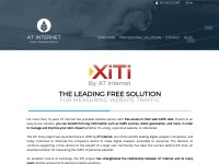 Desktop screenshot for xiti.com