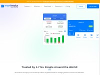 Desktop screenshot for mooninvoice.com
