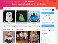 Desktop screenshot for cakesdecor.com