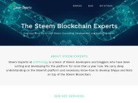 Desktop screenshot for steemexperts.com