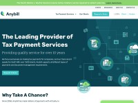 Desktop screenshot for anybill.com