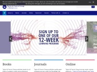 Desktop screenshot for taylorandfrancis.com