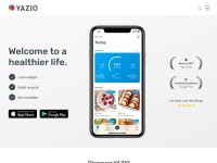 Desktop screenshot for yazio.com