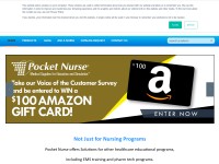 Desktop screenshot for pocketnurse.com