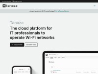 Desktop screenshot for tanaza.com