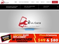 Desktop screenshot for cellcare.ca