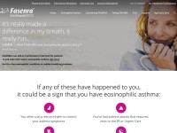 Desktop screenshot for fasenra.com