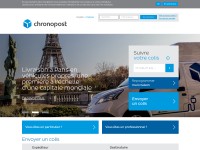 Desktop screenshot for chronopost.fr