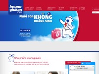 Desktop screenshot for imunoglukan.vn