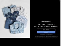 Desktop screenshot for dailylook.com