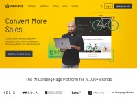 Desktop screenshot for unbounce.com