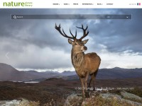 Desktop screenshot for naturepl.com