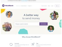 Desktop screenshot for worldremit.com