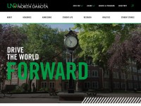 Desktop screenshot for und.edu