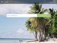 Desktop screenshot for dot.tk