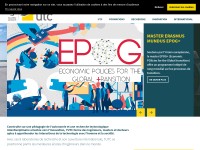 Desktop screenshot for utc.fr