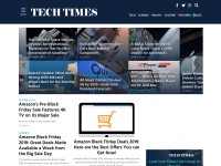 Desktop screenshot for techtimes.com