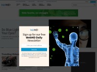 Desktop screenshot for webmd.com