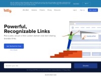 Desktop screenshot for bitly.com