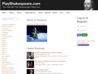 Desktop screenshot for playshakespeare.com