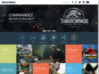 Desktop screenshot for jurassicworld.com