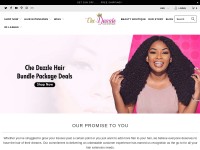 Desktop screenshot for chedazzlehair.com