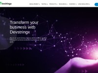 Desktop screenshot for devstringx.com