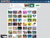 Desktop screenshot for freegames.net