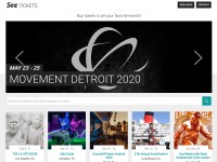 Desktop screenshot for seetickets.us