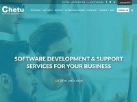 Desktop screenshot for chetu.com